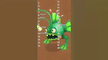 all monsters in amber island top. #msm #mysingingmonsters