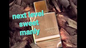 #121-great sweet fragrance- Amber Oud Tobacco Edition Al Haramain Perfumes