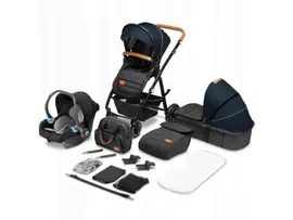Коляска 3 в 1 Lionelo Amber Blue Navy
