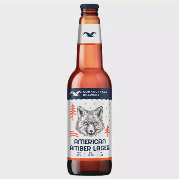 Пиво "American Amber<br>Lager" 0.44 л.-0