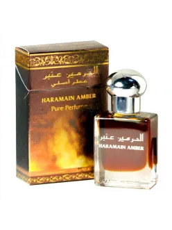 Арабские масляные духи Amber / Янтарь Al Haramain-0
