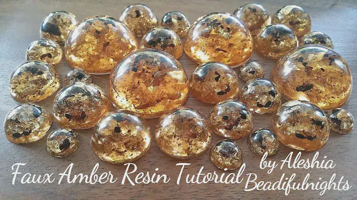 Faux Amber Resin Tutorial