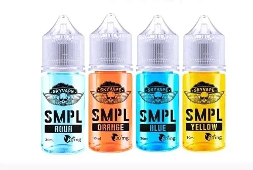 Жидкость SMPL SALT+ - Amber 30 мл 20 мг (Ананас, лайм, лёд)
