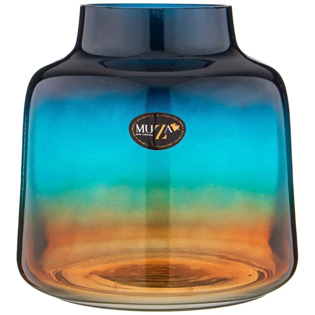 Ваза Leona blue amber-0