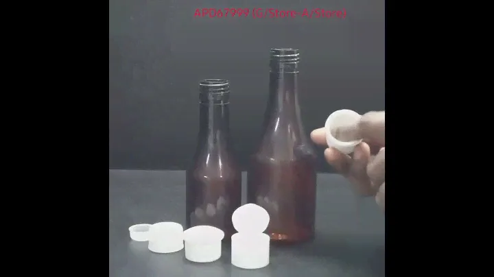 100ML / 200ML AMBER PET BOTTLES 25NECK