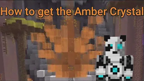 How to Find the Amber Crystal (hypixel skyblock)