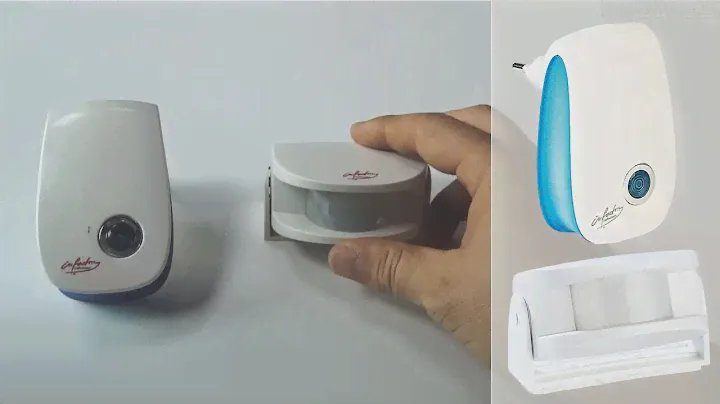SONNETTE A DETECTEUR DE MOUVEMENT - carillon d'entrée - [PEARLTV.FR]