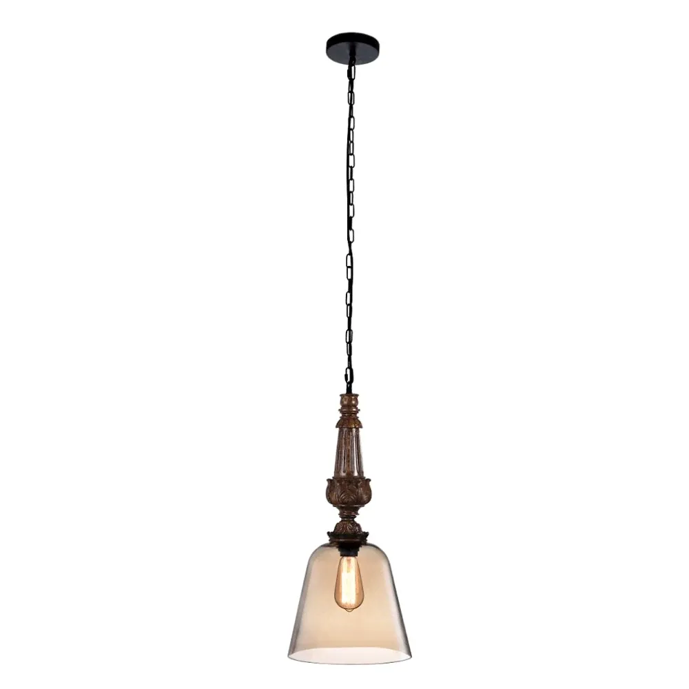 Crystal Lux Светильник подвесной Deco SP1 А Amber