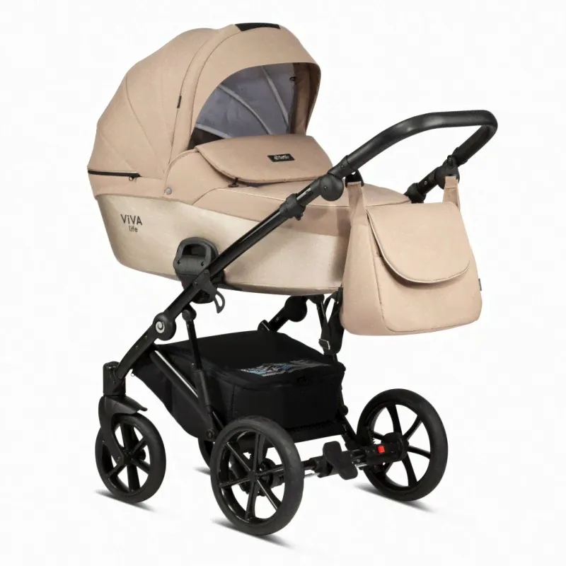 Коляска Tutis Viva Life Luxury 2 в 1, Amber Gold