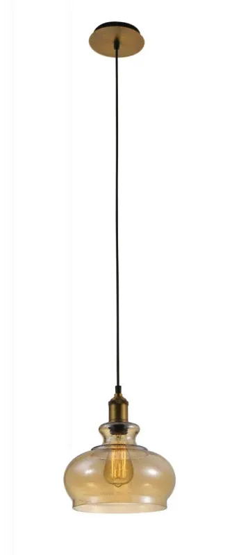 Подвесной светильник Crystal Lux SONNETTE SP1 AMBER SONNETTE