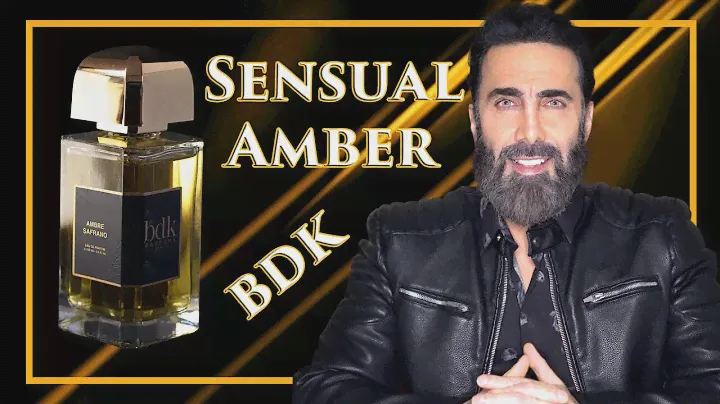 Ambre Safrano by BDK | New Men and Women Fragrance Release | Exotic Amber Saffron Leather