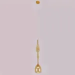 Подвесной светодиодный светильник Crystal Lux Lux SP1 C Amber-0