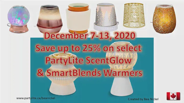 PartyLite Warmer Sale December 2020