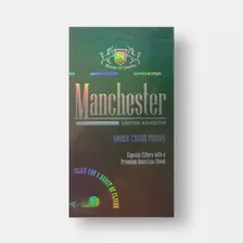 Сигареты Manchester Amber Crush Fusion Superslims