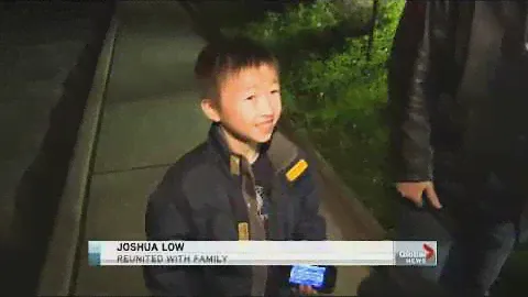 Boy found after amber alert