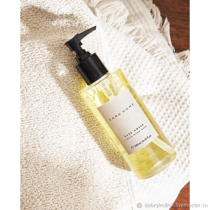 Отдушка по мотивам ZARA HOMME — Dark amber для свечей