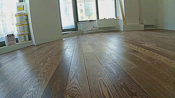 Укладка массивной доски Amberwood