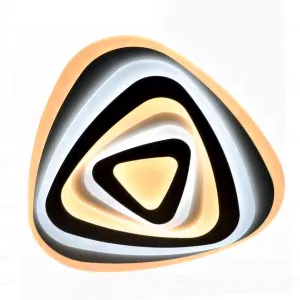 Треугольный светильник Amber Leek 120w с пультом