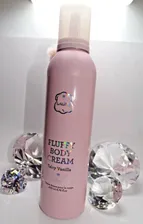 Laline Fluffy Body Cream-Violet Amber 5.07 oz
