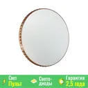 2078/EL PALE SN 073 Светильник пластик/белый/янтарный LED 72Вт 3000-6300K D500 IP43 пульт ДУ DINA AMBER Sonex 2078/EL