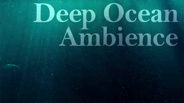 PEACEFUL UNDERWATER Sounds for DEEP SLEEP 🌊  Deep OCEAN ASMR/Ambience
