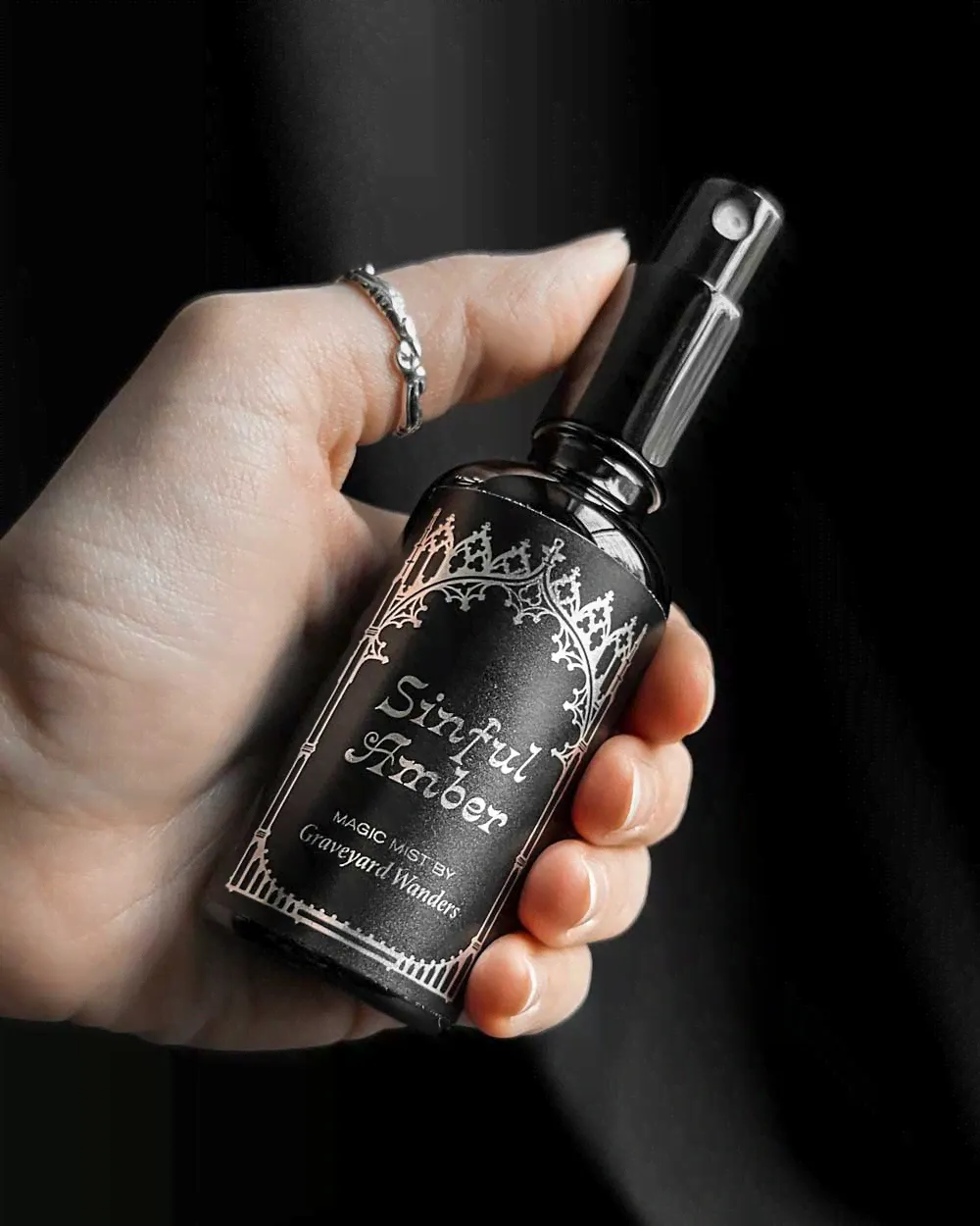 Sinful Amber ~ Perfume Mist (Amber & Soft Florals)-0