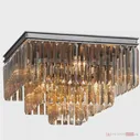 Потолочный светильник ODEON Amber GLASS 3-TIER Янтарное стекло 52 см от ImperiumLoft
