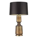   Antero Amber Smoke Table Lamp