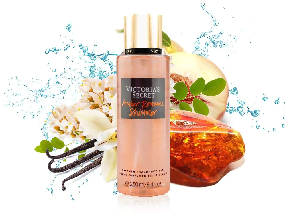 Спрей для тела Victorias Secret, Amber Romance Shimmer (250мл)-0