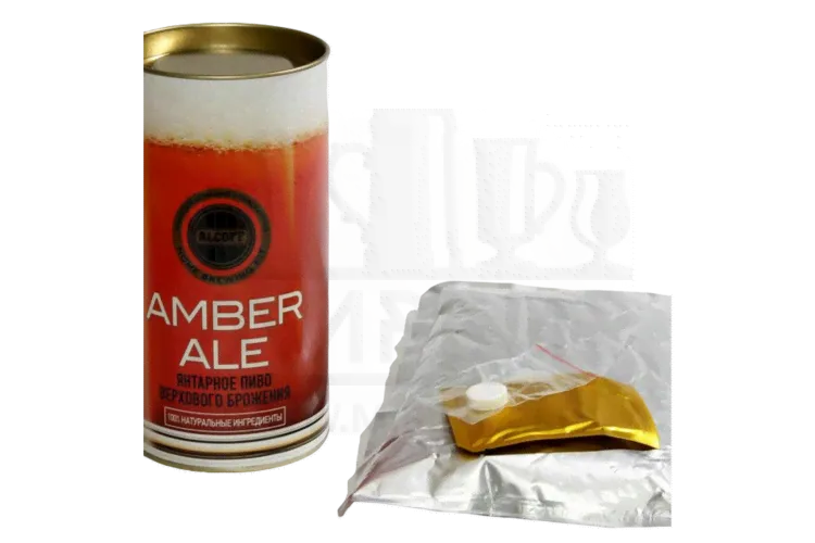 Охмелённый экстракт ALCOFF "AMBER ALE" янтарное, 1.7 кг.-1