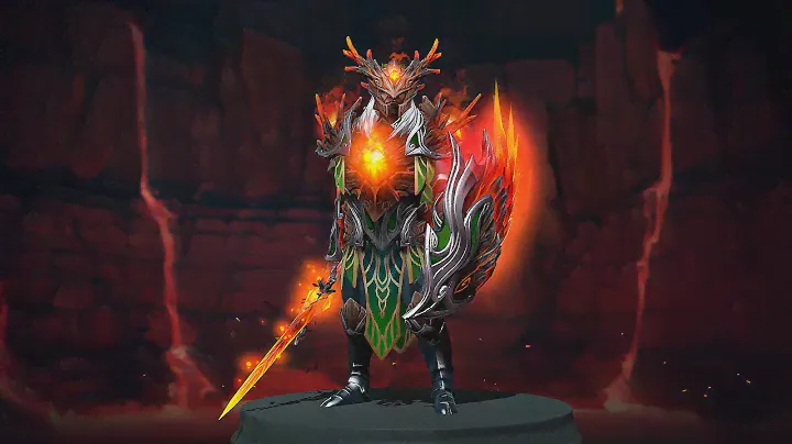 Dragon Knight - Scorched Amber | Collector's Cache 2019