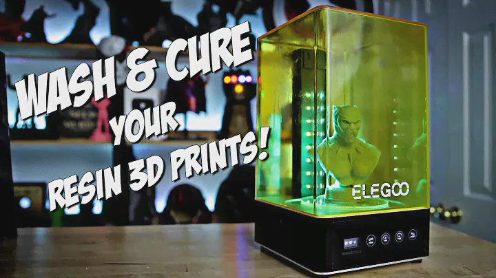 ELEGOO Mercury Plus 2 in 1 Washing and Curing Machine Review | Resin 3D Printing Cleaning