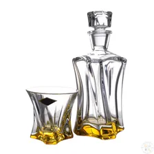 Набор для виски 3 предмета Aurum Crystal Cooper 52095Whiskey Set Cooper,1+2 amber dno