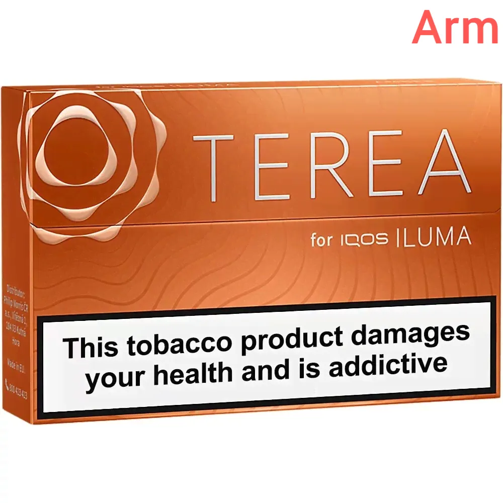 Стики Terea Amber табак с древесно-ореховыми нотками (Армения) (блок - 10 пачек)-0