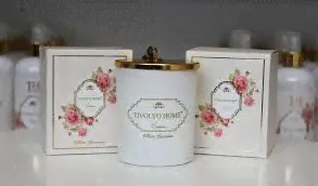 Свеча ароматическая Tivolyo home Amber