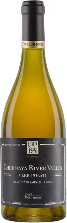 Вино Uppa Winery Chernaya River Valley Cler Polati Gewurztraminer Amber 0.75 л.-0