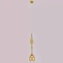 Подвесной светодиодный светильник Crystal Lux Lux SP1 C Amber