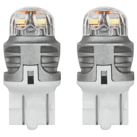 Лампа автомобильная Osram W21/5W LED Premium Amber, 2шт (7915YE-02B)