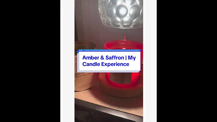 Amber & Saffron | Better Homes & Gardens | My Candle Experience @Walmart @bhg