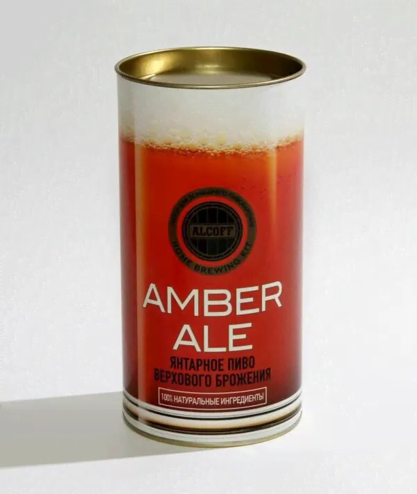 Охмелённый экстракт AMBER ALE янтарное, 1.7 кг