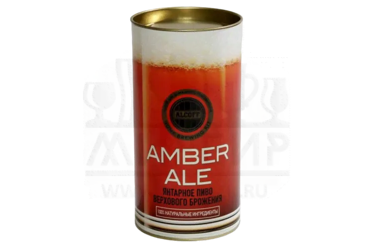 Охмелённый экстракт ALCOFF "AMBER ALE" янтарное, 1.7 кг.-2