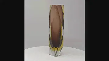 1960s BIG Rare Vase By Flavio Poli for Seguso