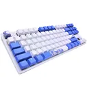 Red Square Игровая клавиатура проводная Keyrox TKL Aquarius (RSQ-20036) G3ms Amber Switch, (G3ms Amber), Русская раскладка, белый, голубой