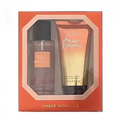 Подарочный набор лосьон и спрей 2 в 1 Victoria's Secret Amber Romance 125 мл