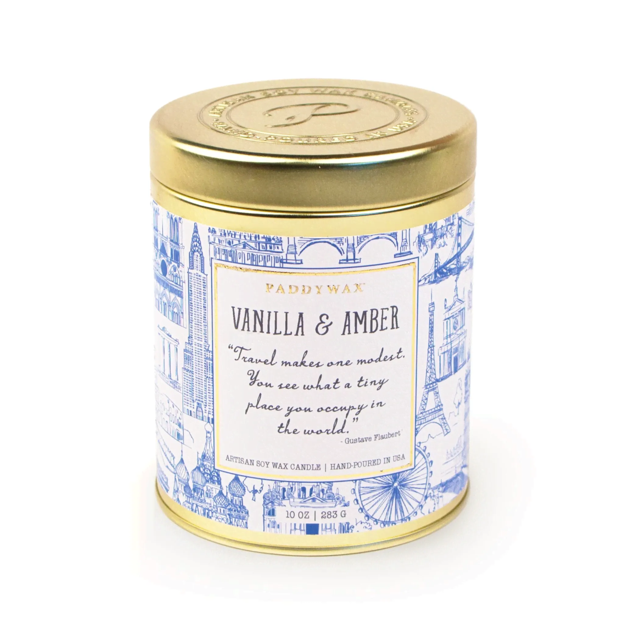 Ароматическая свеча VANILLA & AMBER