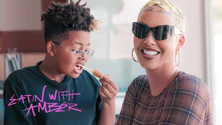 Amber Rose: Come with Me to My Favorite Wing Spot in LA