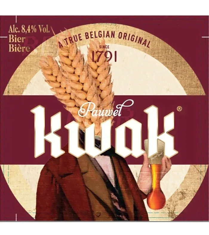 Кег 30л Пиво Bosteels Pauwel "Kwak Amber" "КВАК АМБЕР" (683 руб/л), 8,4% (Бельгия), цена за 1 кег 20490р