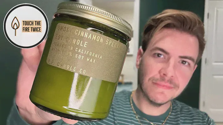 P.F. Candle Co. Smoky Cinnamon Special Candle Review | The 12 Days of Candles | TouchTheFireTwice