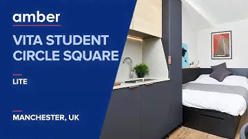 Lite | Vita Student Circle Square | Student Accommodation in Manchester | amber