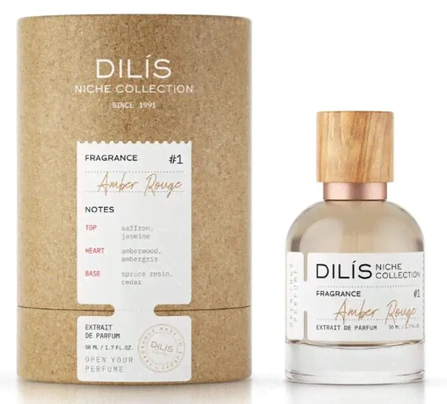Dilis Niche Collection 50ml parfum /ж/ №1 Amber Rouge-0